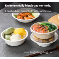 Disposable Sugarcane Bagasse pulp Round Salad Bowl